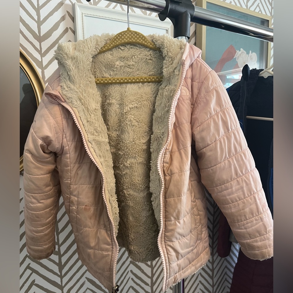 Girls The North Face reversible jacket